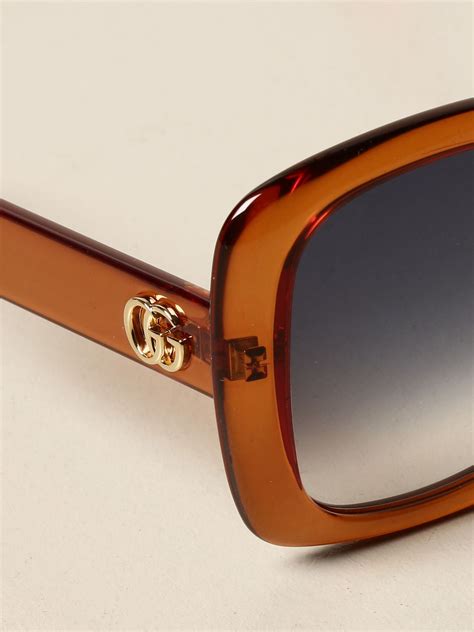 gucci construction glasses orange|gucci zonnebrillen dames.